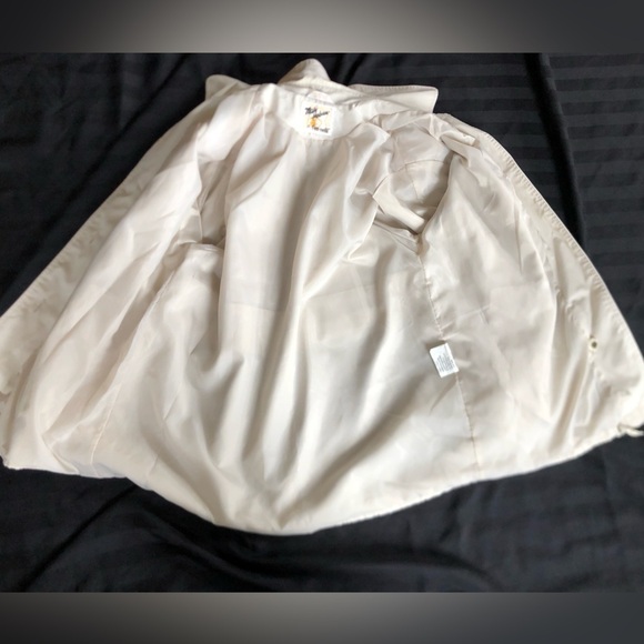 Vtg Misty Harbour by Fennelli Short Trench Coat - Picture 10 of 14